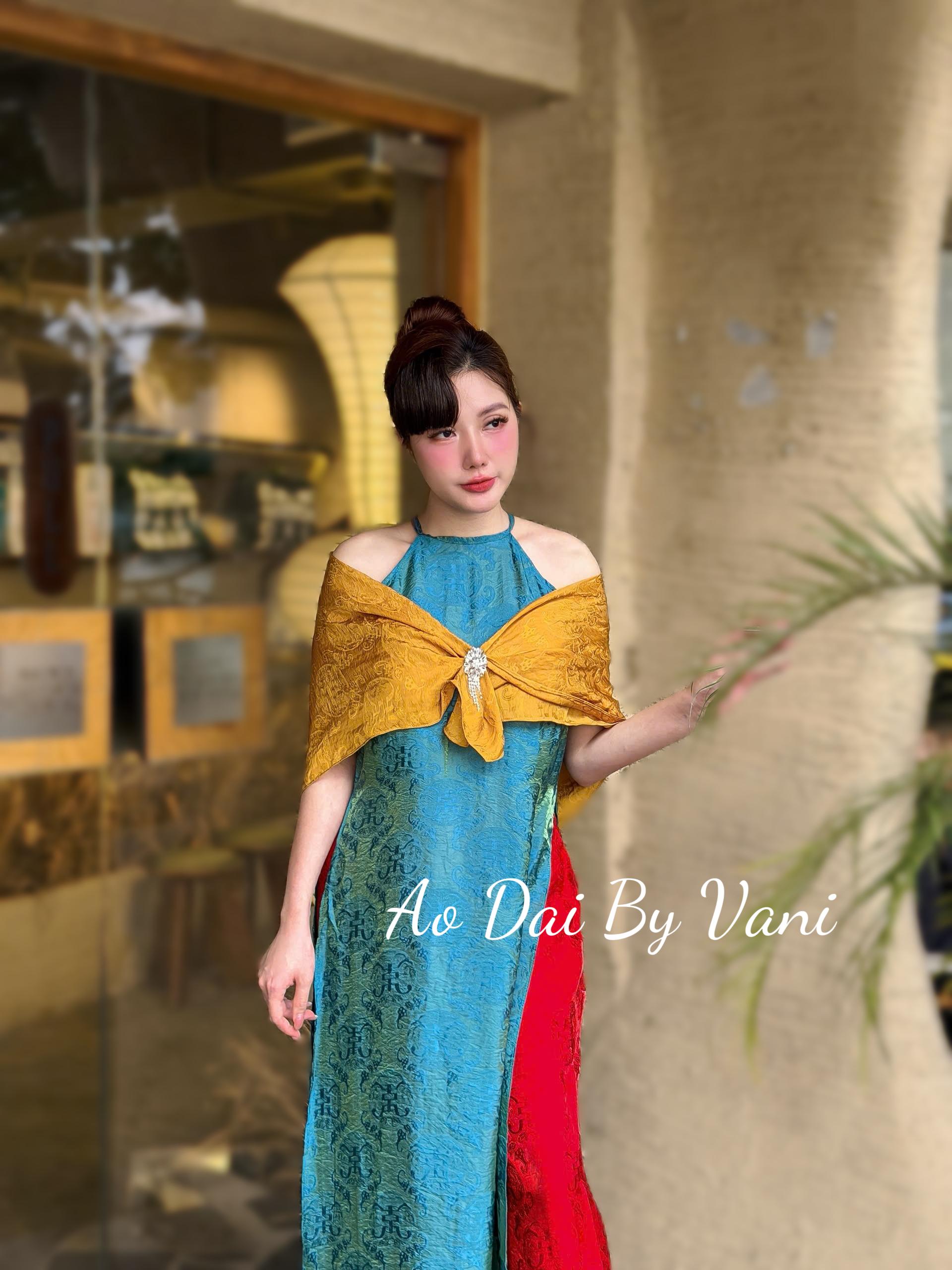 sachin and babi light blue dress Dress With Shawl