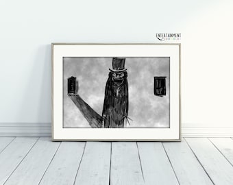 The Babadook Book Page Print: Horror Movie Prop Replica, Creepy Wall Art