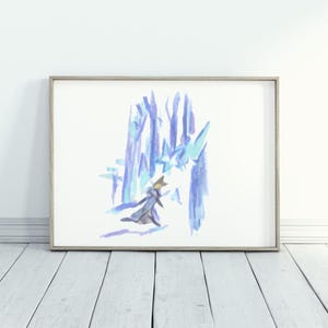 Kingdom Hearts Replica Drawing Poster Sketch - Namine&#39;s Art Series 3 Kairi Sora Mickey Goofy Nobody Organization XIII