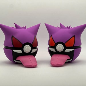 Gengar Monster Ball - 3D Printed