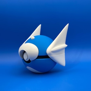 Dratini Monster Ball - 3D Printed