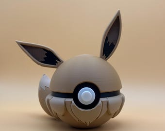 Eevee Monster Ball - 3D Printed