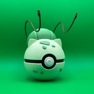 Bulbasaur Monster Ball - 3D Printed