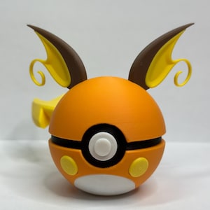 Raichu Monster Ball - 3D Printed