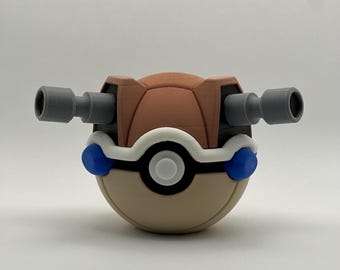 Blastoise Monster Ball - 3D Printed