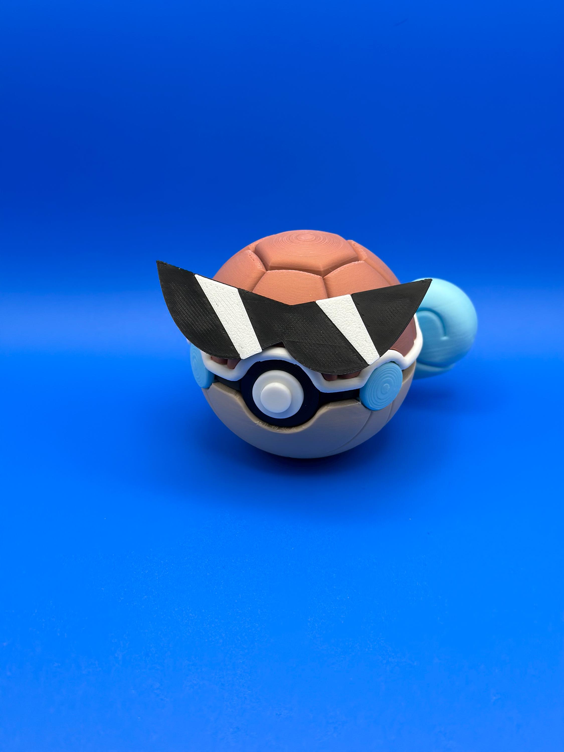 Squirtle Monster Ball - 3D Printed - Etsy