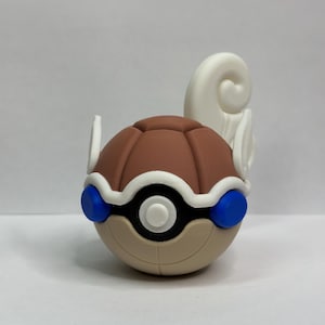 Wartortle Monster Ball - 3D Printed