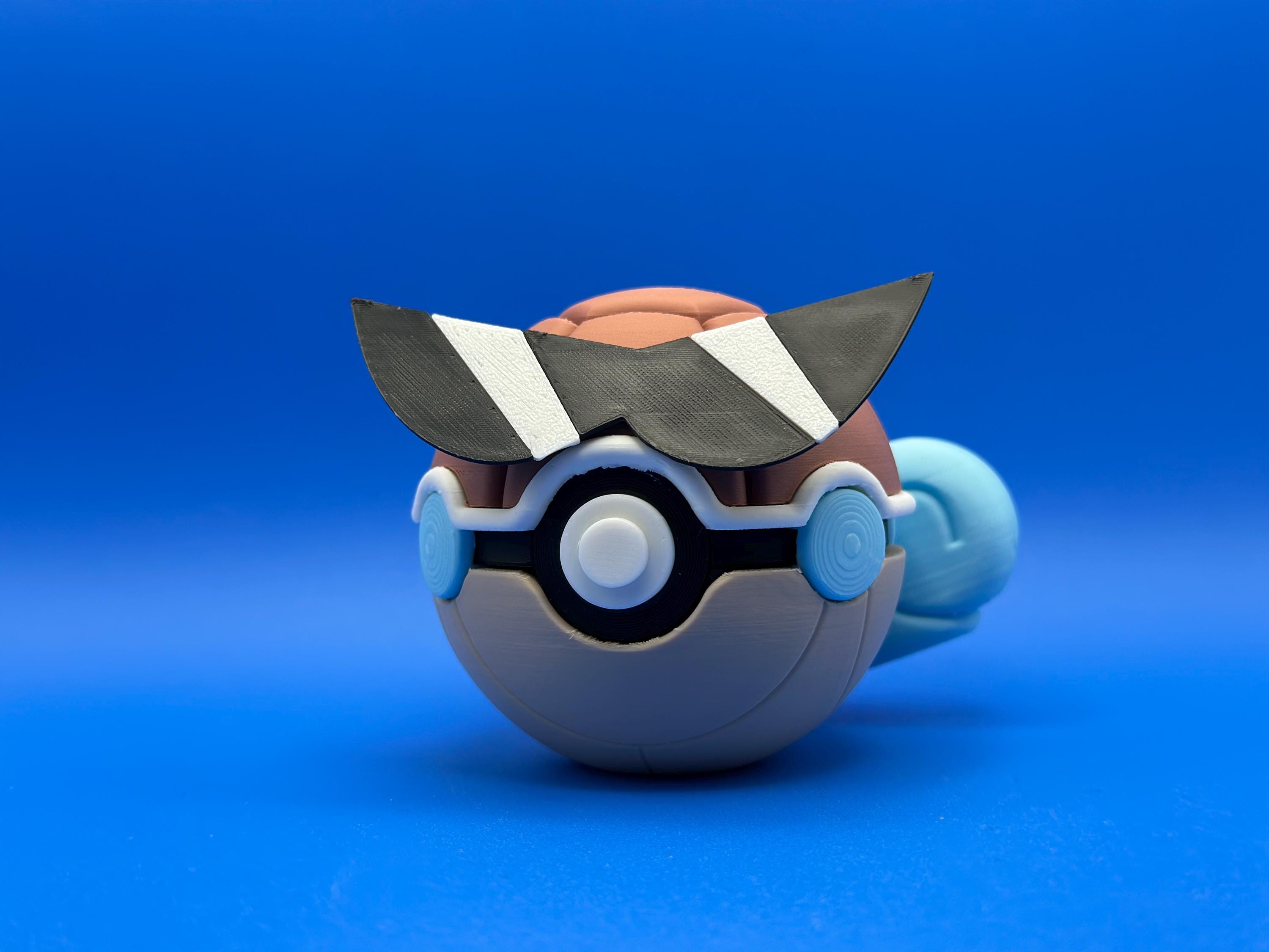 Squirtle Monster Ball - 3D Printed - Etsy