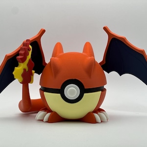 Charizard Monster Ball - 3D Printed