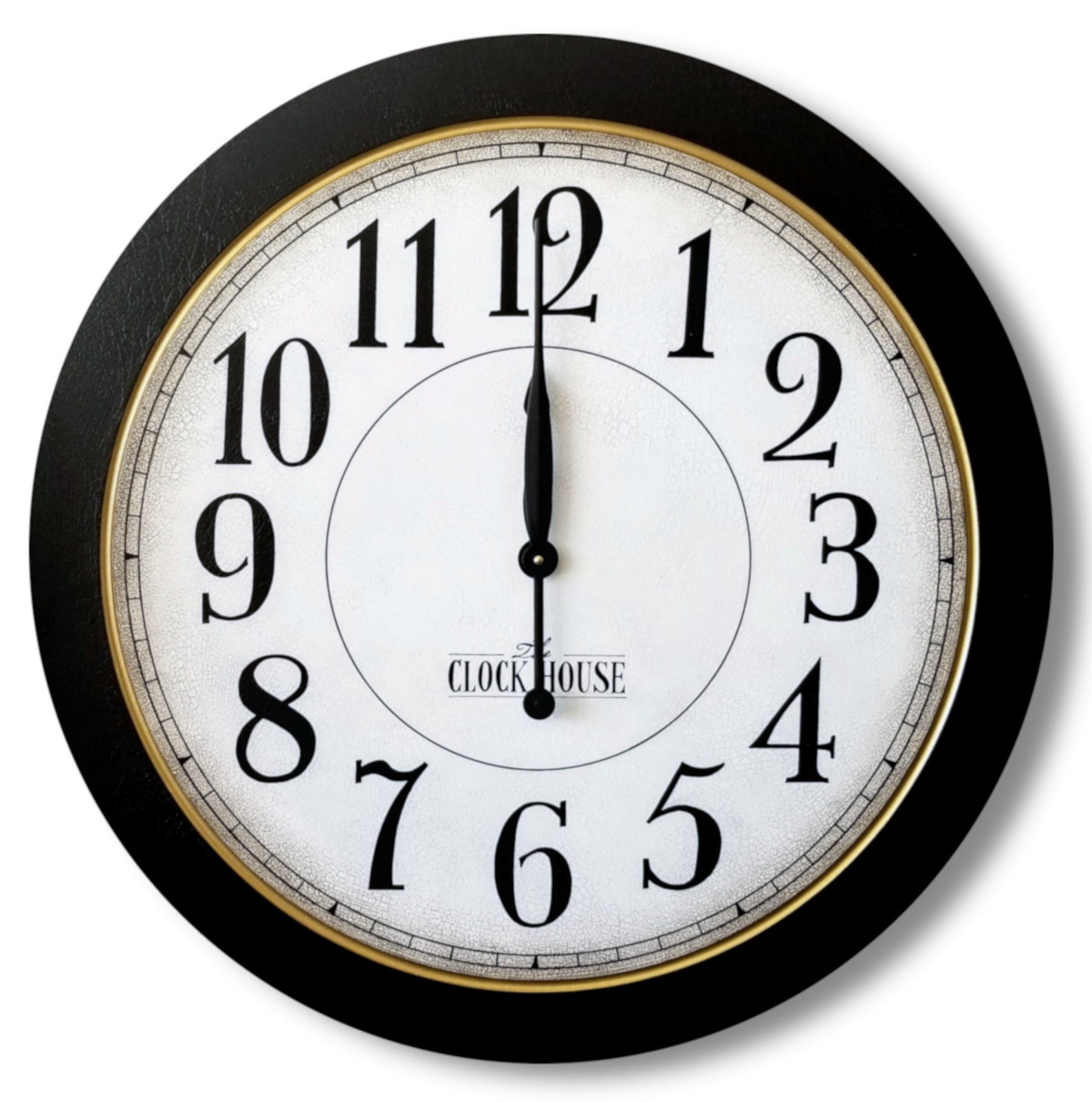 24 30 36 inch Large wall clocks Contemporary style clock Etsy