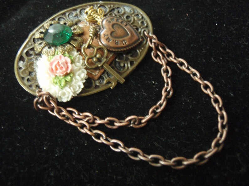 Steampunk U R My Sweet Brooch/Pin Etsy