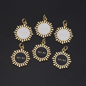 1 stks 18 K Gold Filled 11:11 Hanger Lucky Angel Number Charm voor DIY Sieraden Vinden Ketting Armband AD-347