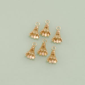 1pcs 18K Gold Filled Badminton Pendant Badminton Charm for DIY Jewelry Finding Necklace Bracelet XT95