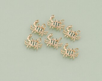 18K gold filled krabhanger oceaanbedel voor doe-het-zelf sieraden vinden kettingarmband XT96