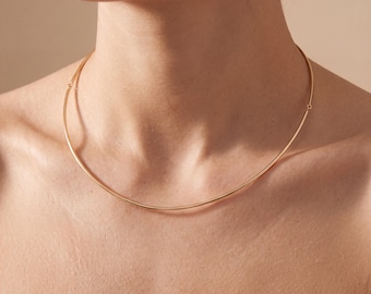 18K Gold Filled Thin Chain Necklace for DIY Jewelry Finding Necklace Bracelet