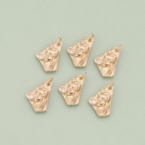 1pcs 18K Gold Filled Geometry Pendant Geometry Charm for DIY Jewelry Finding Necklace Bracelet AD-930