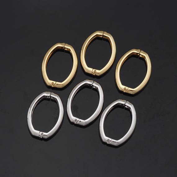 10 Chiusure A Moschettone Oro 18K Per Gioielli – Piccole, Leggere, In Ottone, Per Collane E Bracciali