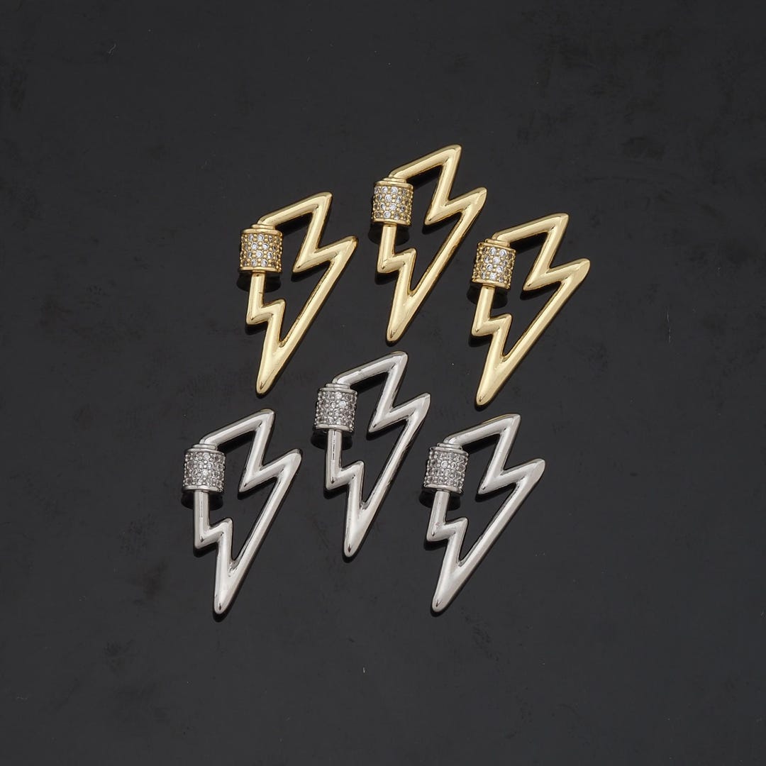 18K ゴールドフィルド ライトニング ロブスター クラスプ、カラビナ