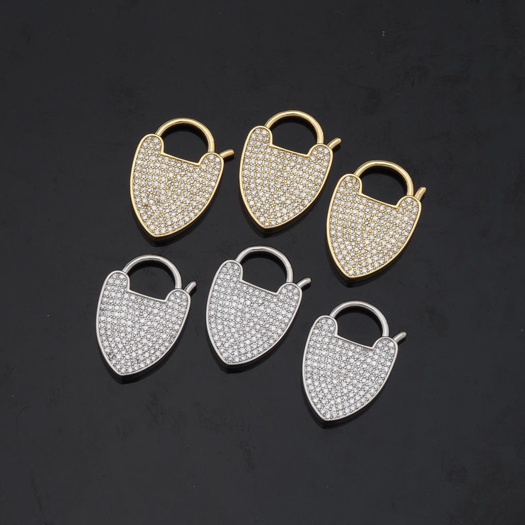 18K Gold Filled Lobster Clasp,carabiner Lock Connector,spring Push Gate ...