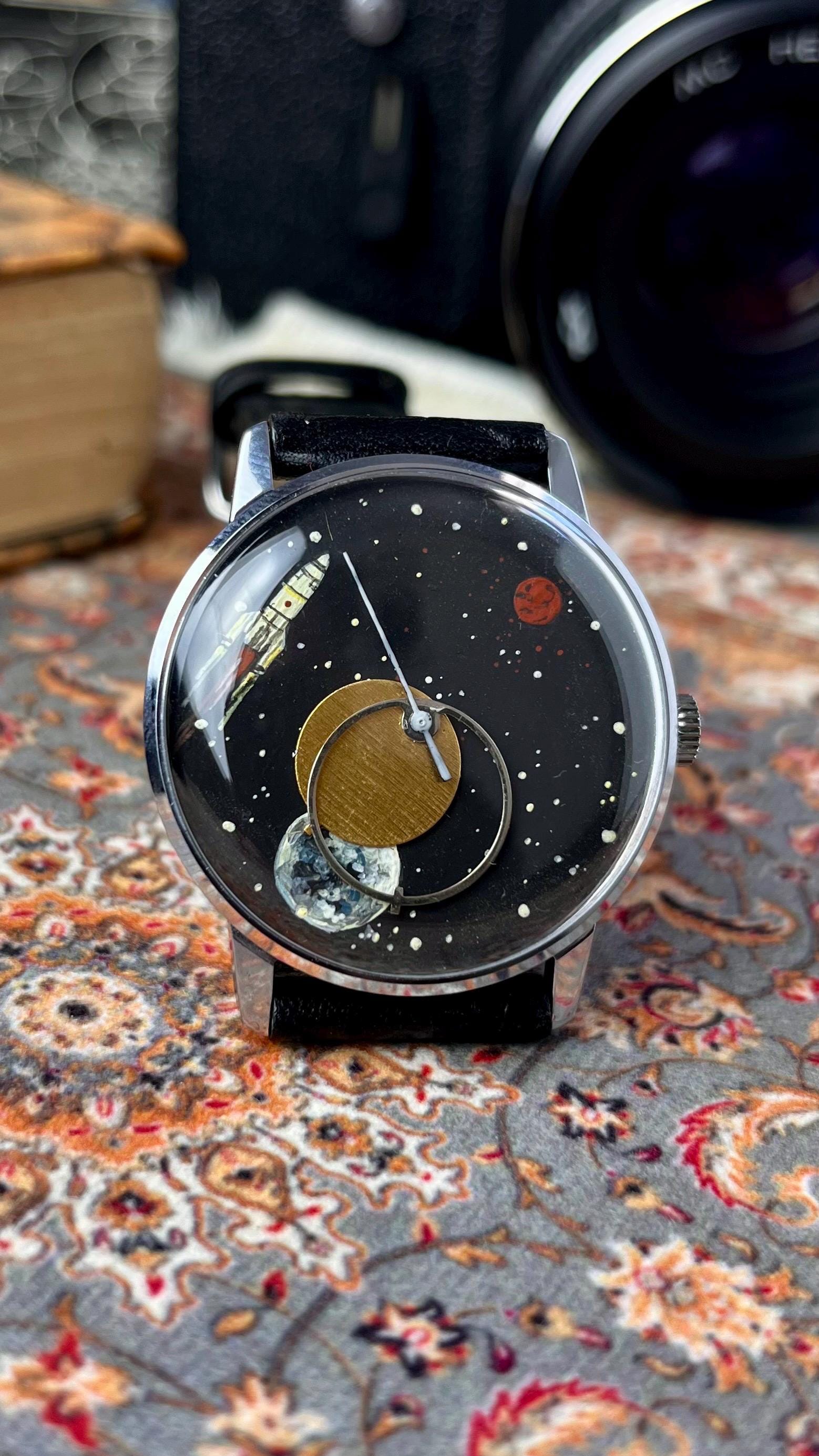 Paire D'Aiguilles à Montre – Peintes Blanches – Neuves Sans Étiquette