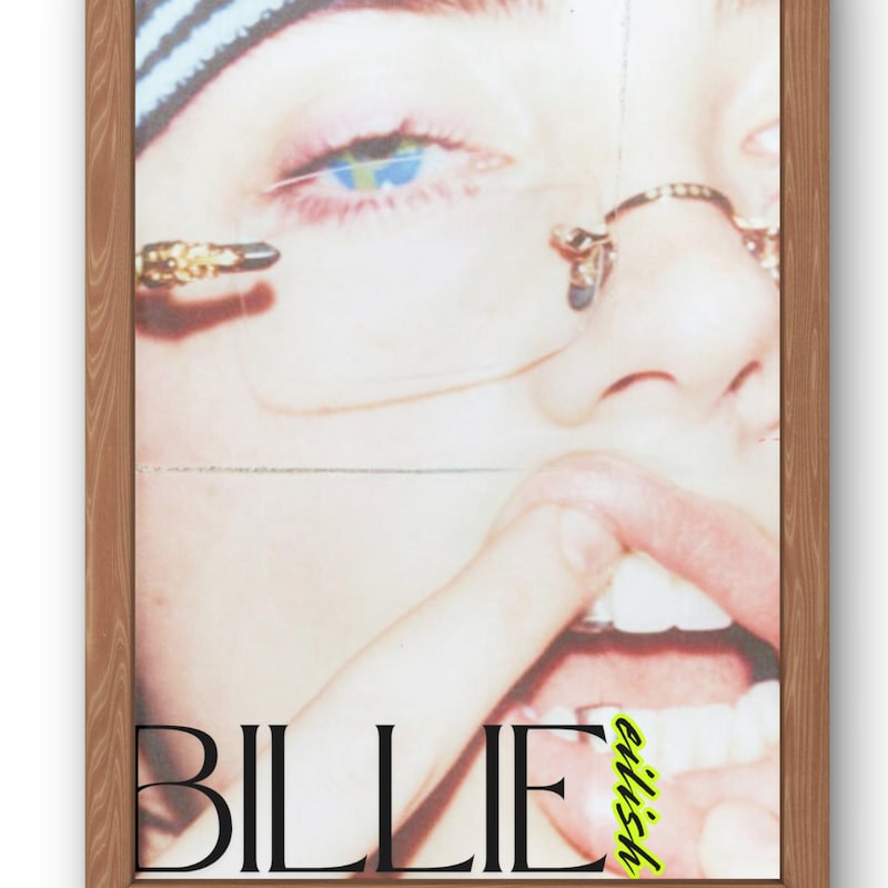 Billie Eilish Poster Etsy