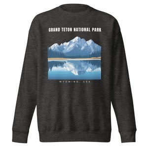 Grand Teton Nationalpark Wyoming Sweatshirt - Unisex