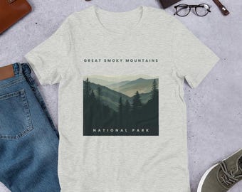 Great Smoky Mountains National Park Tennessee North Carolina T-shirt - Unisex