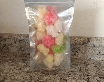 Freeze dried gummy bears
