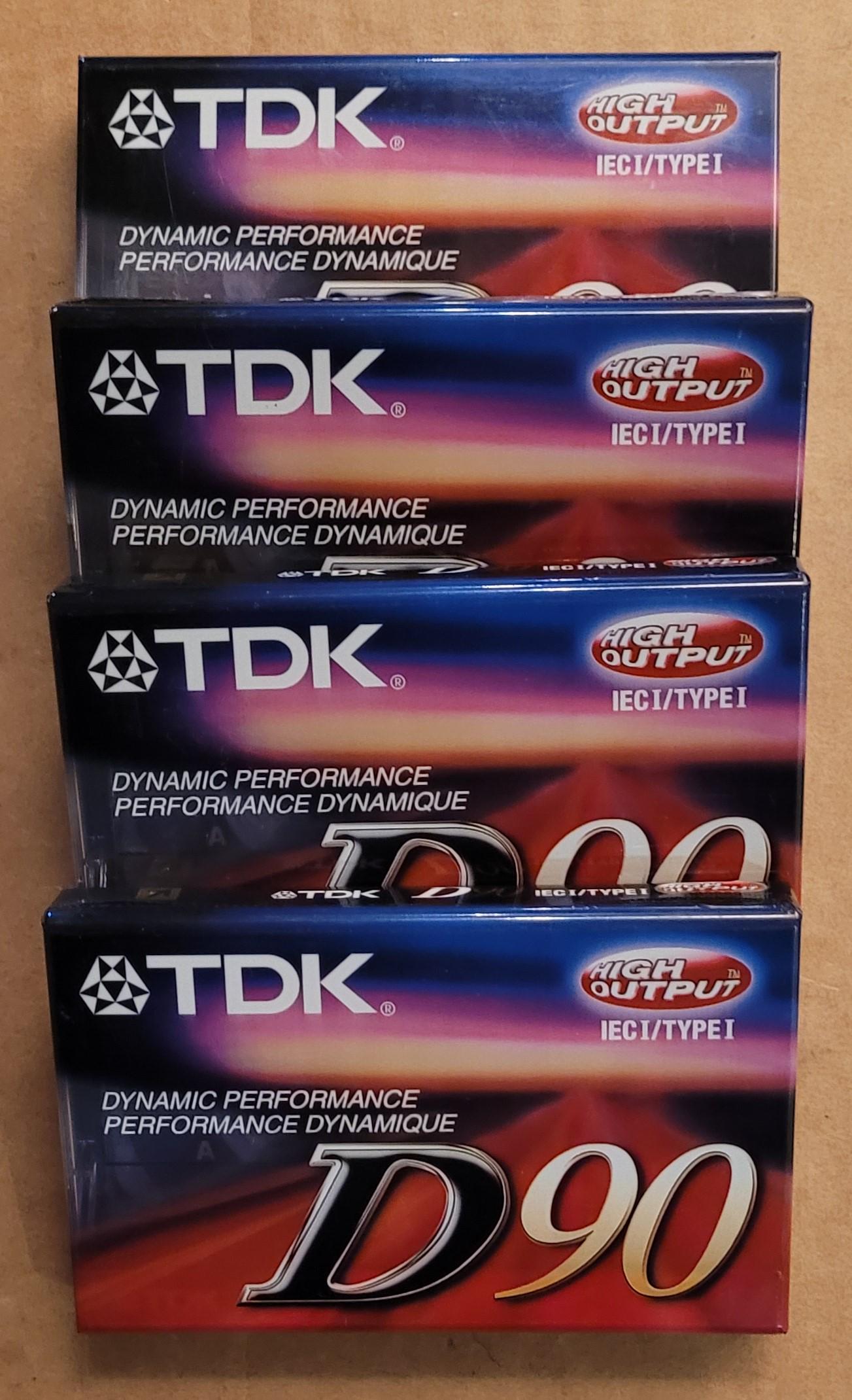 Tdk D90 Cassette - Etsy
