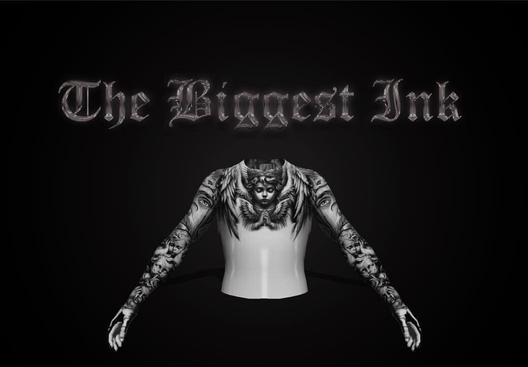 Heaven Sent| Premade FiveM Full Body Tattoo | The Biggest Ink