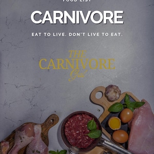 Carnivore Diet Food List For Muscle Building, Carnivore Diet Plan For Weight Loss, For Meal Plan, High Protein Diet, Primal Diet