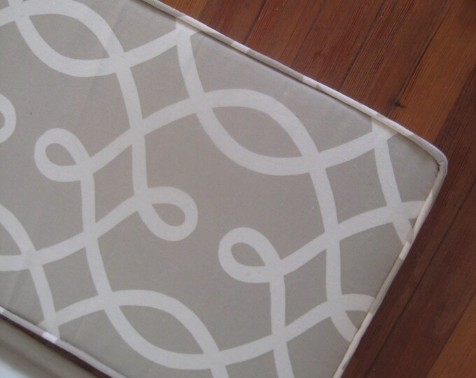 Custom Bench Cushion With Piping Etsy