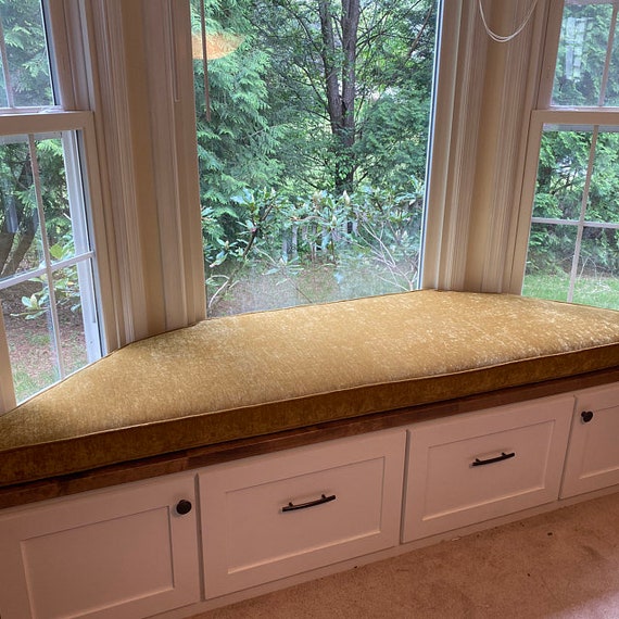 Custom Tzoid Bench Cushion With Piping - How To Make A Window Seat Cushion With Piping And Zipper Custom Tzoid Bench Cushion With Piping - How To Make A Window Seat Cushion With Piping And Zipper