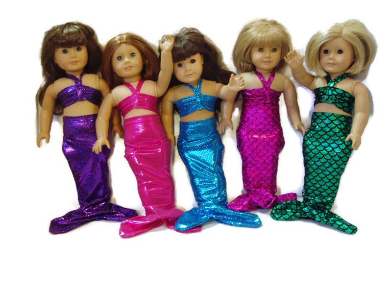 Mermaid Outfit Doll Clothes fits American Girl Dolls Item 557 image 1