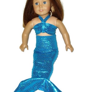 Mermaid Outfit Doll Clothes fits American Girl Dolls Item 557 image 4
