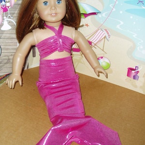 Mermaid Outfit Doll Clothes fits American Girl Dolls Item 557 image 5