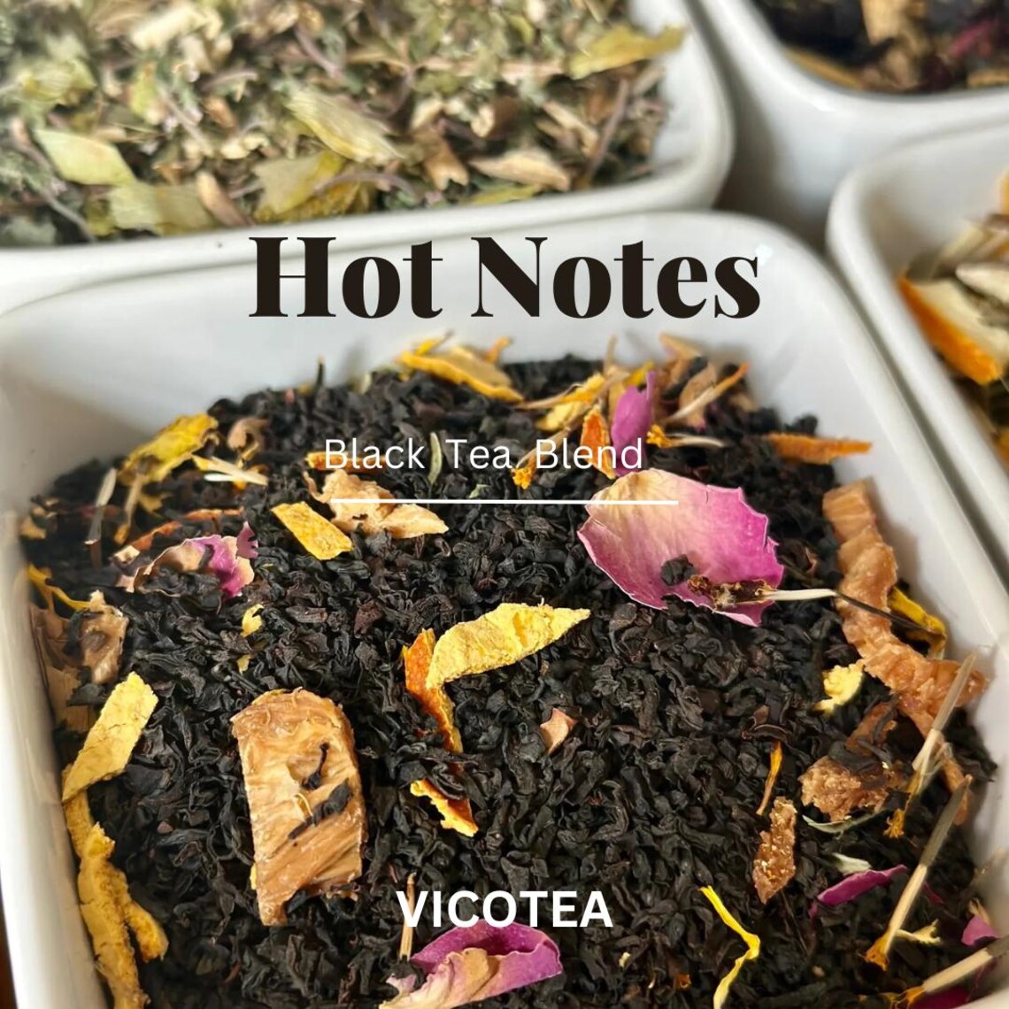 Hot Notes - Black Tea Blend-dessert Tea - Free Gift- Fast Shipping - Etsy
