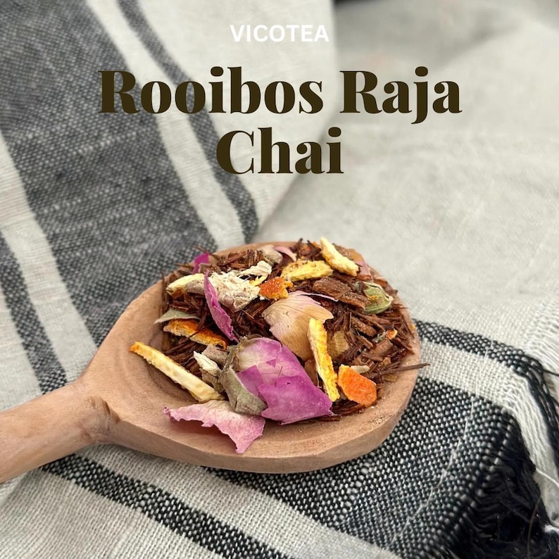 T Raja Tea Rooibos Raja Chai - Caffeine Free - Vegan - Free Gift - Etsy