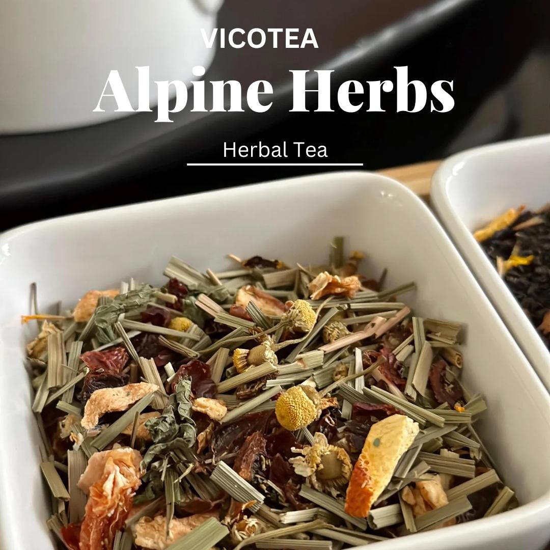 Alpine Tea Set Alpine Herbs Herbal Blend Organic Tea Tea Infuser as a Gift fast ...