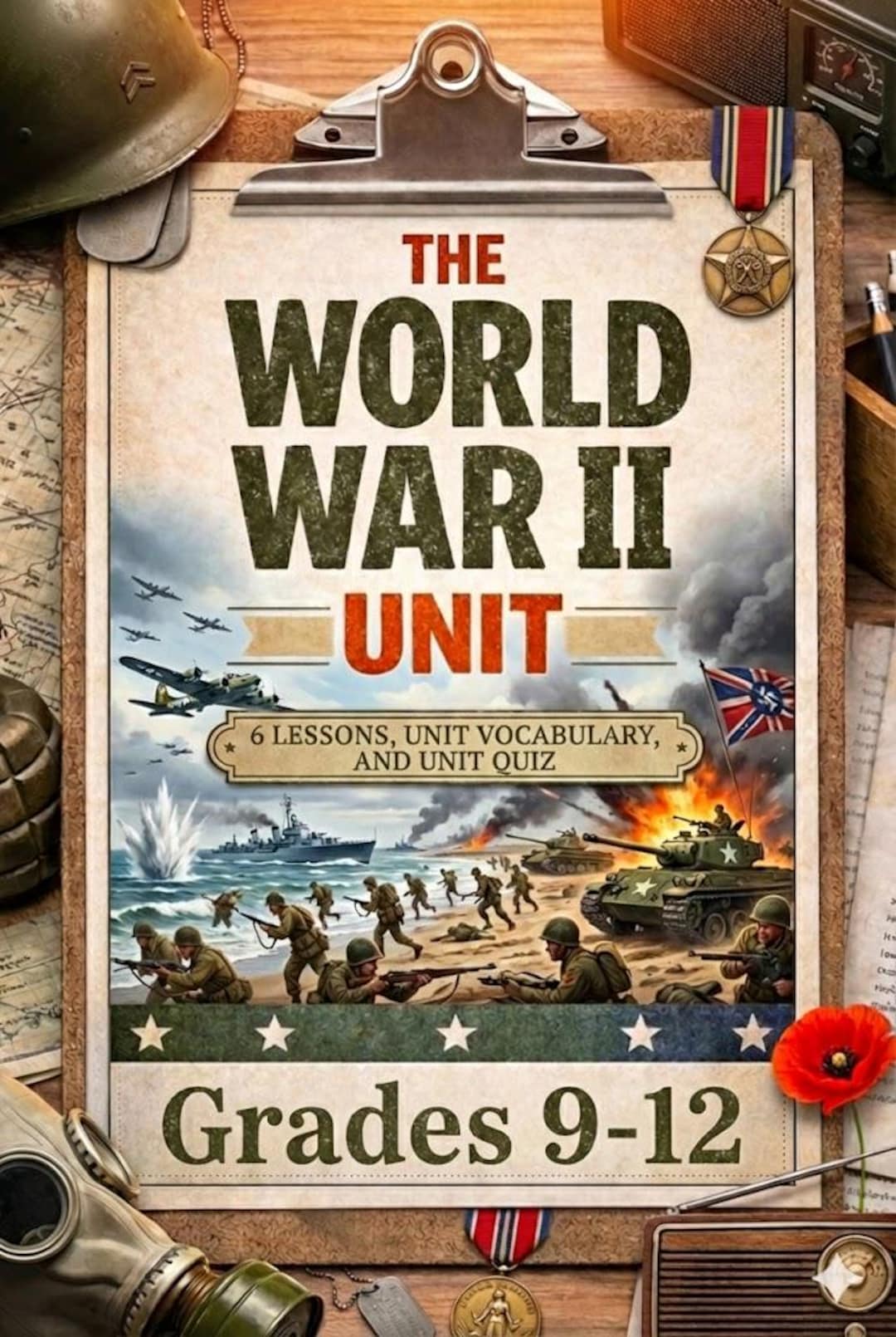 No Prep. Ready to Print. HS US History. World War II Unit – 6 Lessons ...