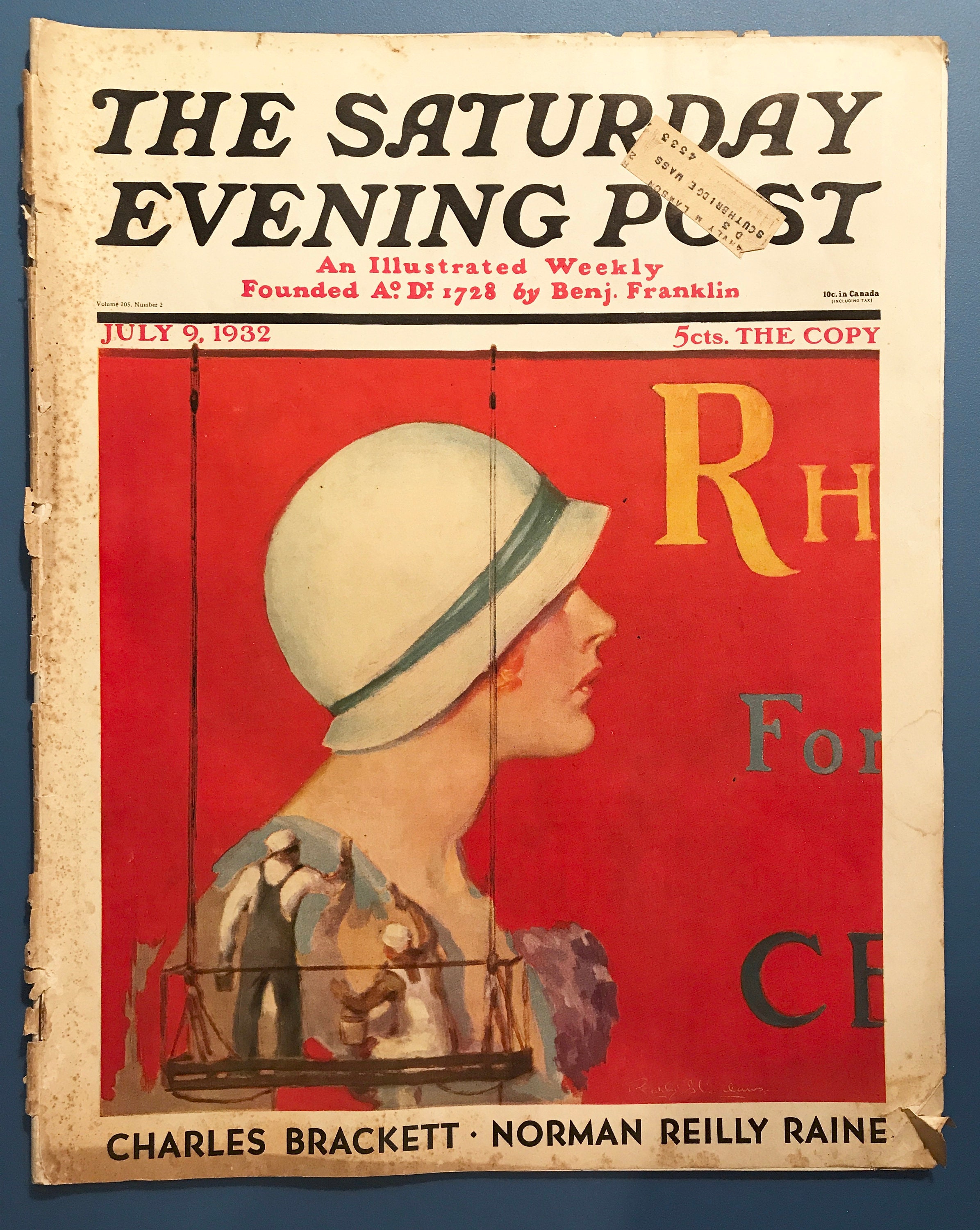 Saturday Evening Post 1932 Magazine - Etsy