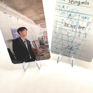 Conjunto de cartões fotográficos Seungmin As We Are 1