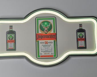 Jägermeister LED Neon Sign 17" x 10" Bar Wall Light (Home Bar Decor)