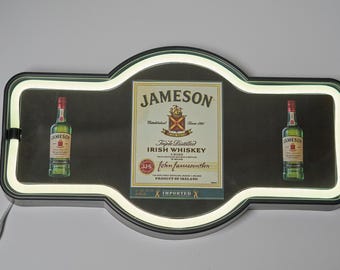 Jameson Irish Whiskey LED Sign: 17 x 10 Bar Wall Decor