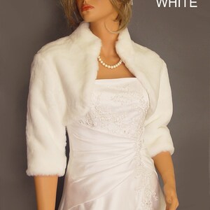 White evening jackets top