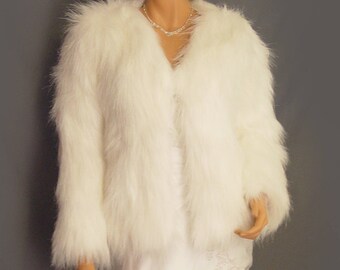 fur jacket without sleeves