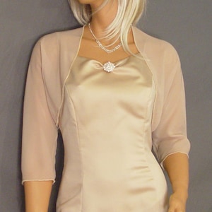 Rose gold bolero jacket hot sale