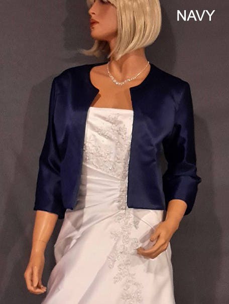 Ladies navy jackets for weddings 2025