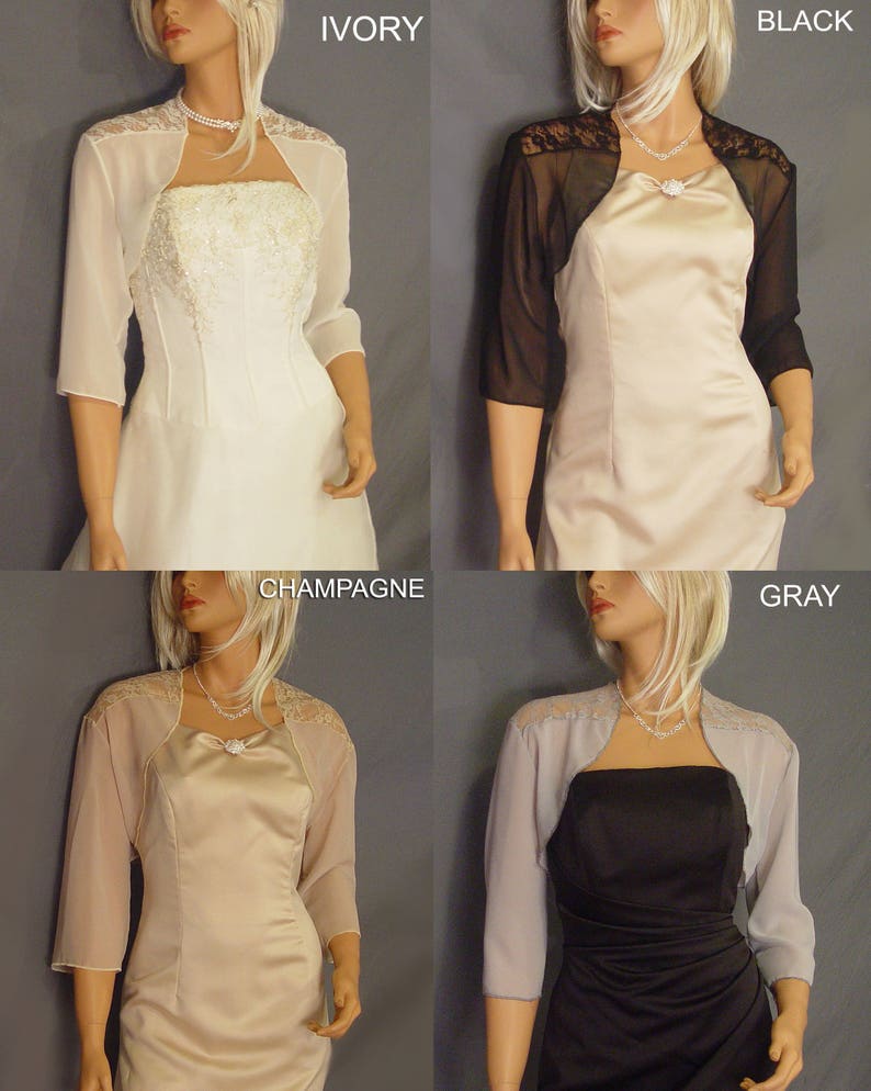 plus size formal shrugs and wraps