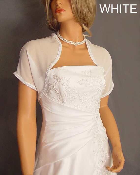 Bolero jackets for store wedding dresses